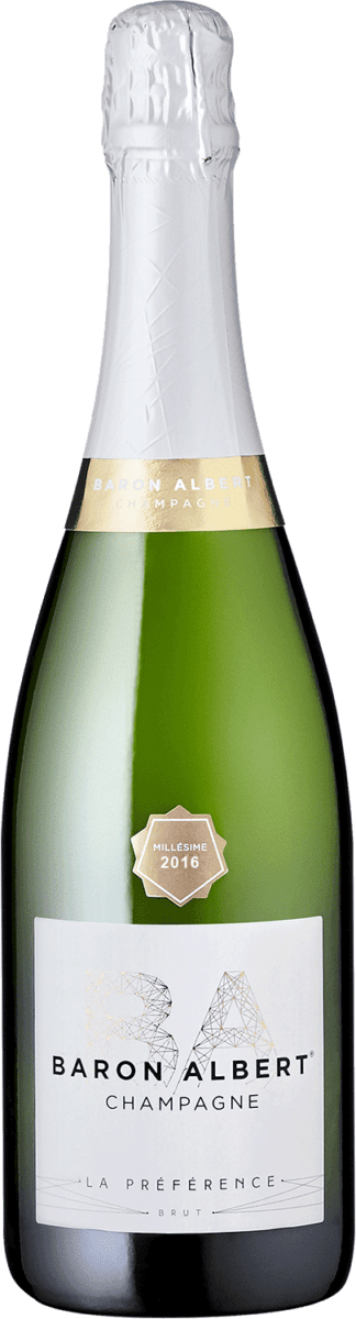 baron albert champagne la preference vintage 2016 brut